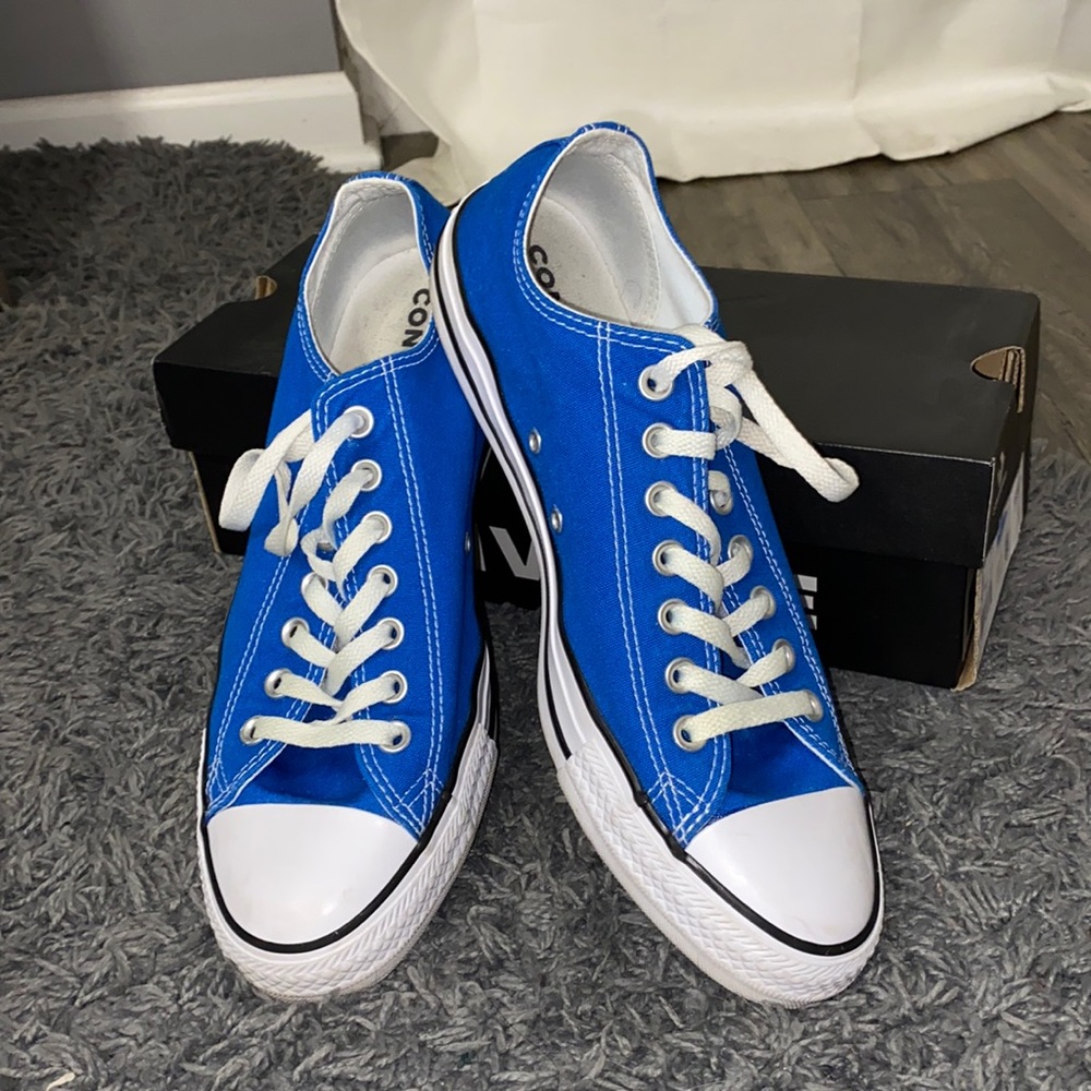 Snorkel Blue Low Converse